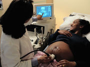 Ultrasound can be used to determine the sex of a fetus during the first trimester of pregnancy