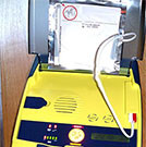 Automated external defibrillators installed and ready for use in many public spaces can save lives when needed