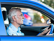 Many people who've had hip replacement surgery might safely be able to drive as soon as two weeks after the procedure