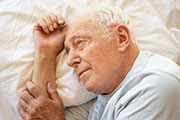 Men with obstructive sleep apnea appear to have a higher risk of depression