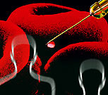 A blood transfusion containing equal parts plasma