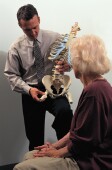 Women and men below age 70 who are treated for osteoporosis have an excess mortality risk