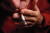 Smoking may hamper the effects of tumor necrosis factor inhibitors used to treat axial spondyloarthritis