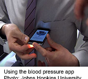 A popular smartphone app that measures blood pressure is inaccurate