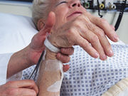 Preprogrammed doses of medications that can raise the risk of falls are often set too high for older hospital patients