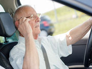 Many senior citizens are driving while distracted