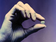 A pill containing the antiviral drugs sofosbuvir