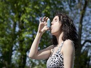Women with current asthma who use intermittent reliever treatment with short-acting beta-agonists have reduced fertility