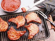 Open-flame and/or high-temperature cooking methods (such as grilling/barbecuing