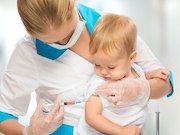 The estimated cumulative vaccine antigen exposure through age 23 months does not differ significantly for children with versus those without hospital visits for infectious diseases not targeted by vaccines from age 24 to 47 months