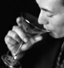 Heavy Drinking in Middle Age Rivals HTN, DM As Stroke Risk People who average more than two drinks a day have a 34 percent higher risk of stroke compared to those whose daily average amounts to less than half a drink