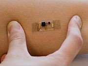Smart Skin Patch Can Monitor Body Function Acoustically A new type of acoustic sensor that resembles a small Band-Aid on the skin can monitor heartbeat and other health measures