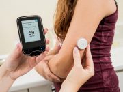 Glycated Hemoglobin Lower With Continuous Glucose Monitoring in T1DM