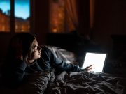 Screen Time in Bed Linked to Poorer Sleep Among Young Adults
